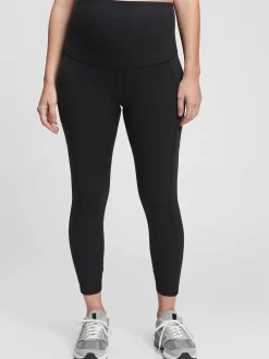 Maternity Recycled Power Full Panel 7/8 Leggings