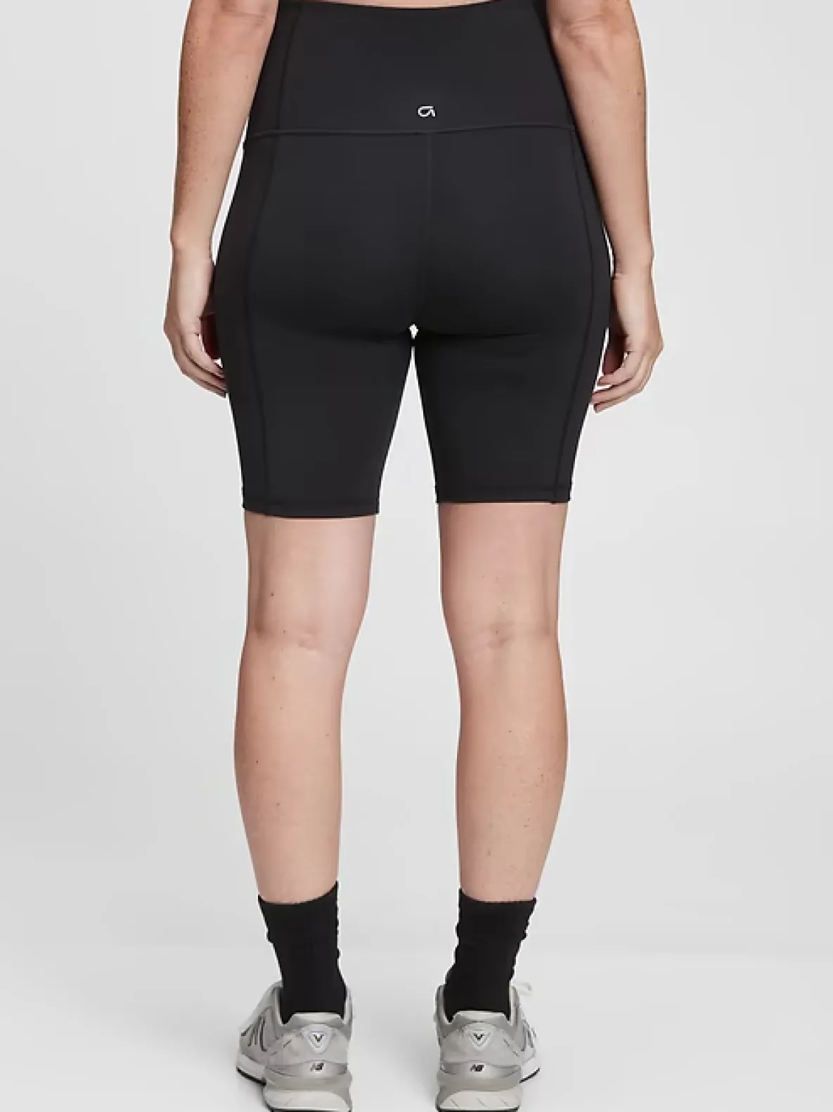 Maternity Recycled Power Full Panel Bike Shorts