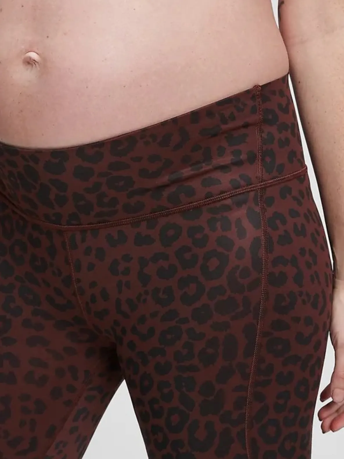 Maternity Recycled Under Belly 7/8 Power Leggings