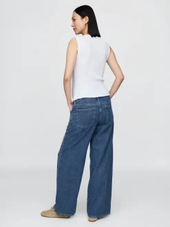 Maternity UltraSoft Full Panel Baggy Jeans