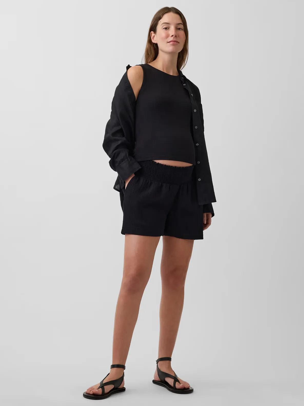 Maternity Under Belly Easy Shorts