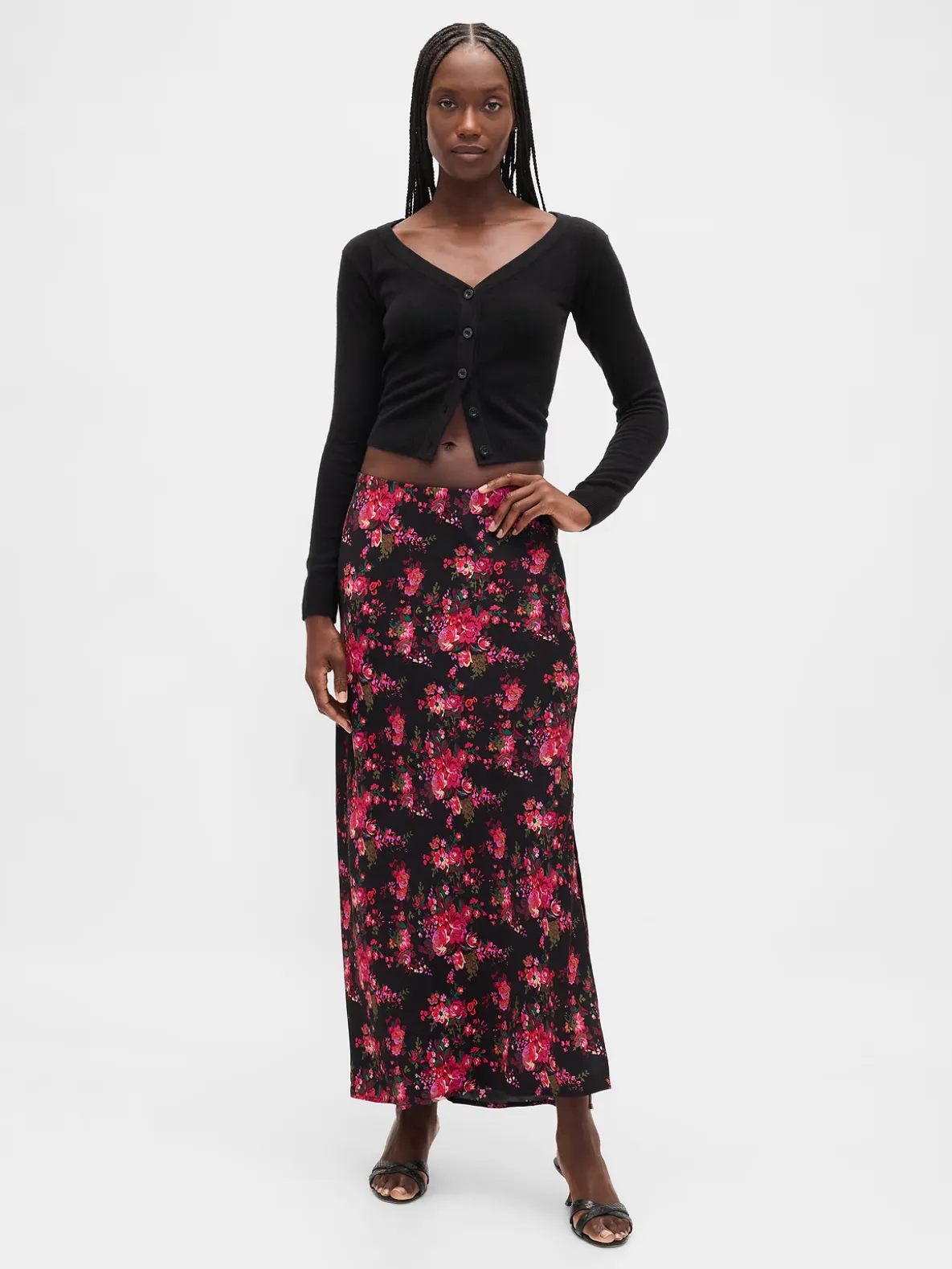 Maxi Slip Skirt