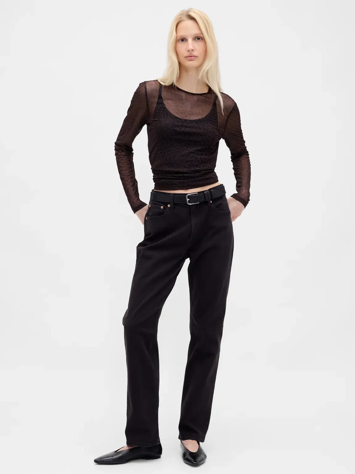 Mesh Crop T-Shirt