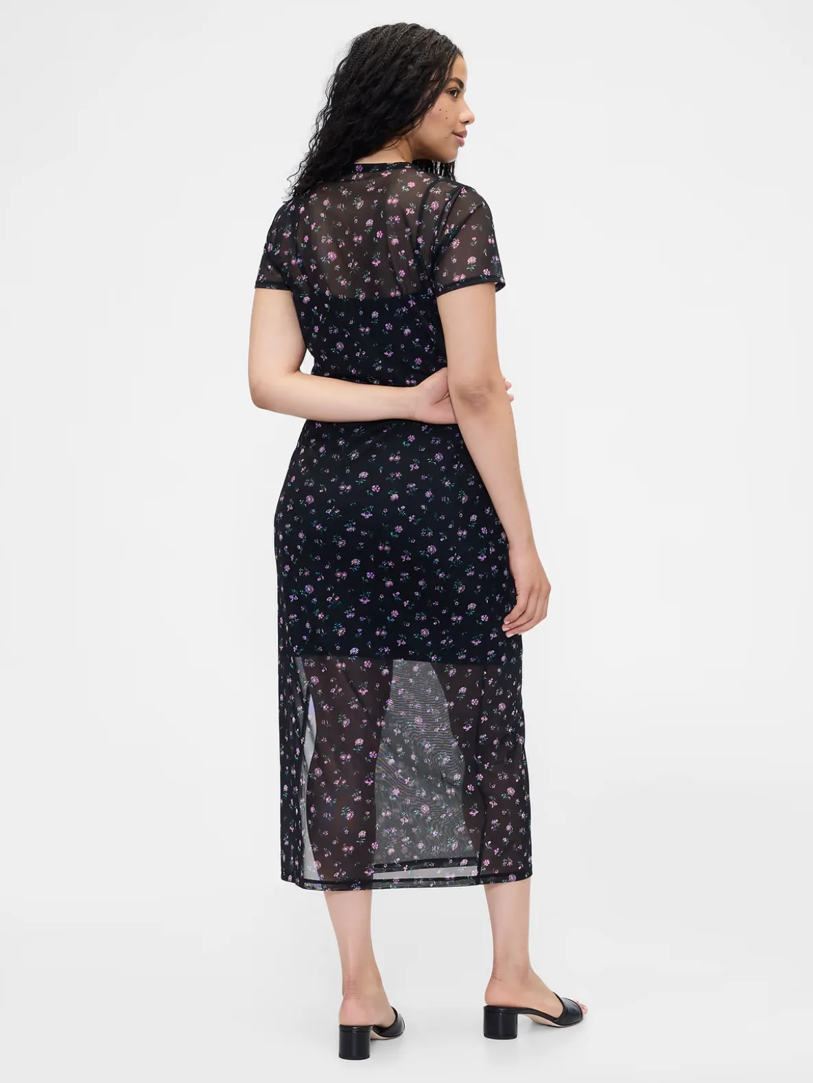 Mesh Maxi Dress