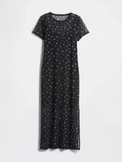 Mesh Maxi Dress
