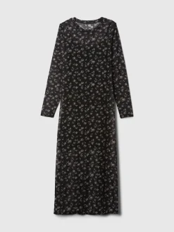Mesh Midi Dress