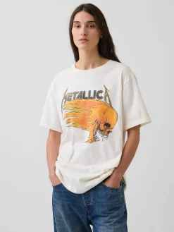Metallica Relaxed Graphic T-Shirt