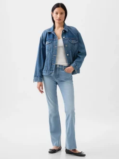 Mid Rise Baby Boot Jean