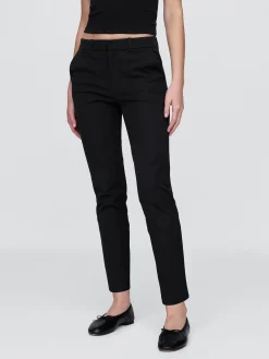 Mid Rise BiStretch Slim Ankle Pants