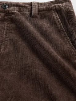 Mid Rise Corduroy Flare Pants