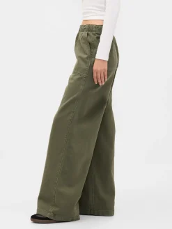 Mid Rise Easy Baggy Pants