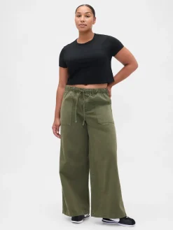 Mid Rise Easy Baggy Pants