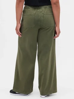 Mid Rise Easy Baggy Pants