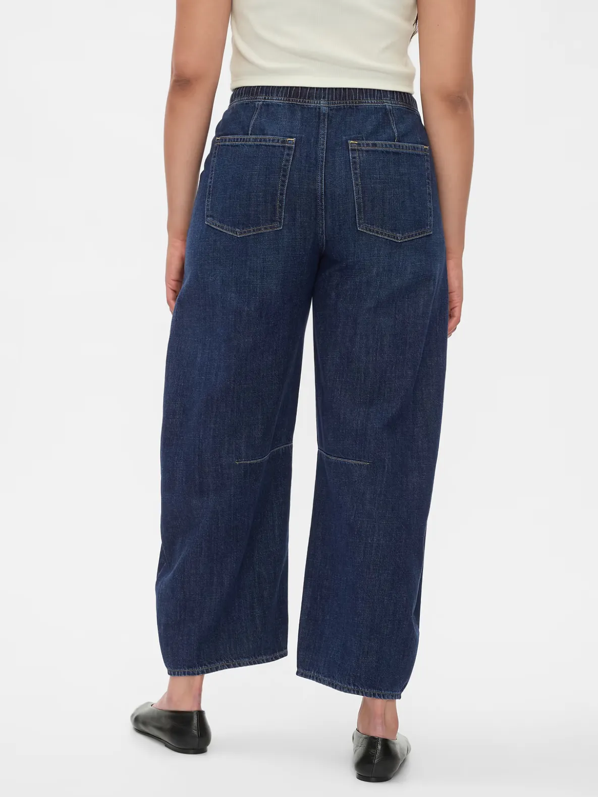 Mid Rise Easy Horseshoe Jeans