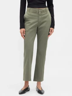Mid Rise Khakis