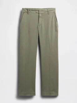 Mid Rise Khakis