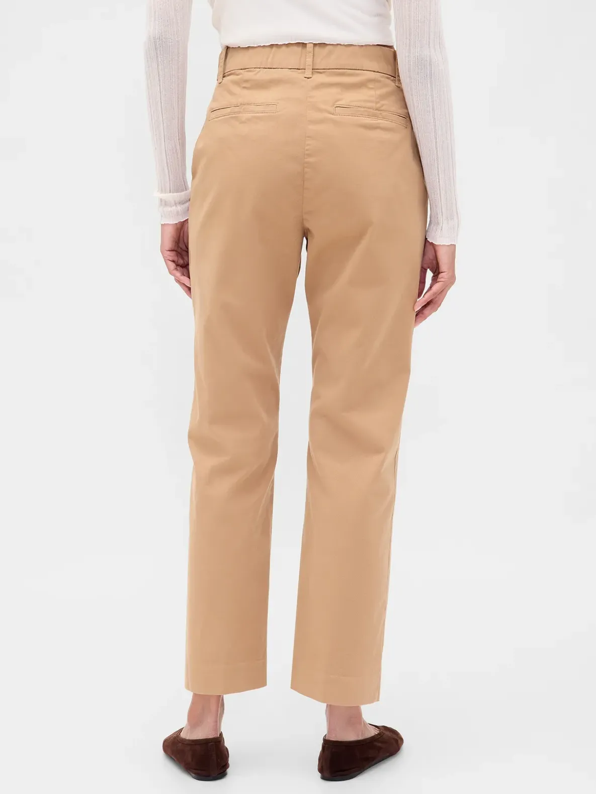 Mid Rise Khakis
