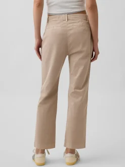 Mid Rise Khakis