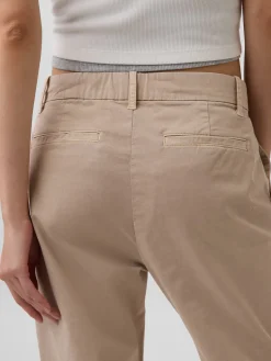 Mid Rise Khakis