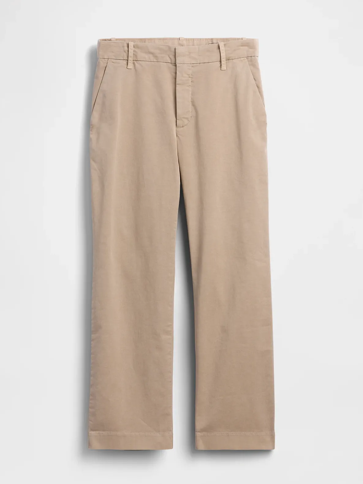 Mid Rise Khakis