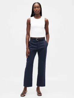 Mid Rise Khakis