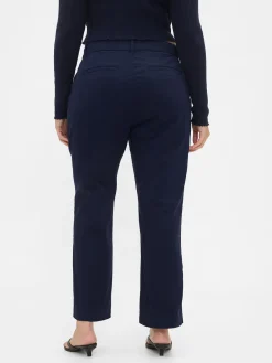 Mid Rise Khakis