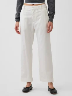 Mid Rise Khakis