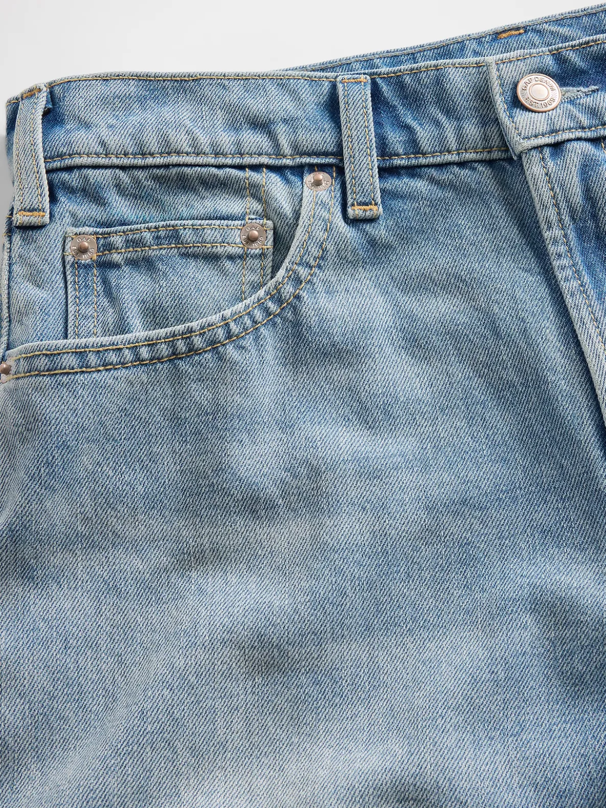 Mid Rise Rigid Relaxed Flare Jeans