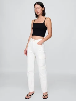 Mid Rise '90s Loose Cargo Jeans