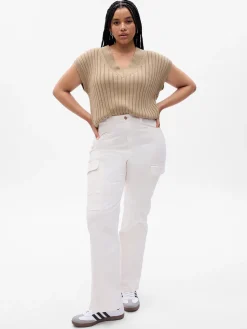 Mid Rise '90s Loose Cargo Jeans