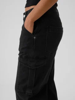 Mid Rise '90s Loose Cargo Jeans