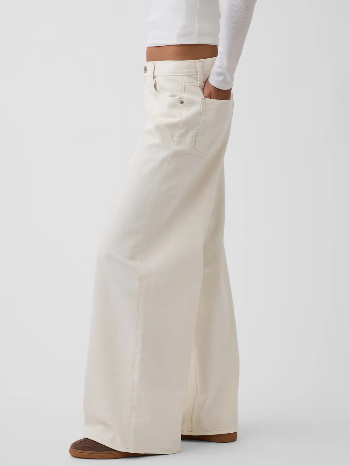 Mid Rise UltraSoft Baggy Jeans