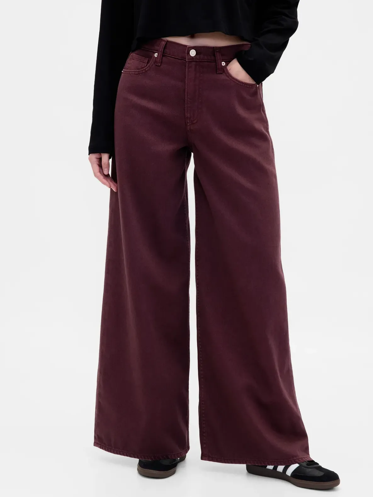 Mid Rise UltraSoft Baggy Jeans