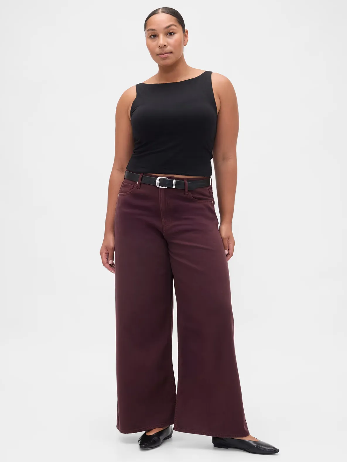 Mid Rise UltraSoft Baggy Jeans