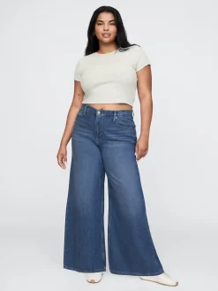 Mid Rise UltraSoft Baggy Jeans