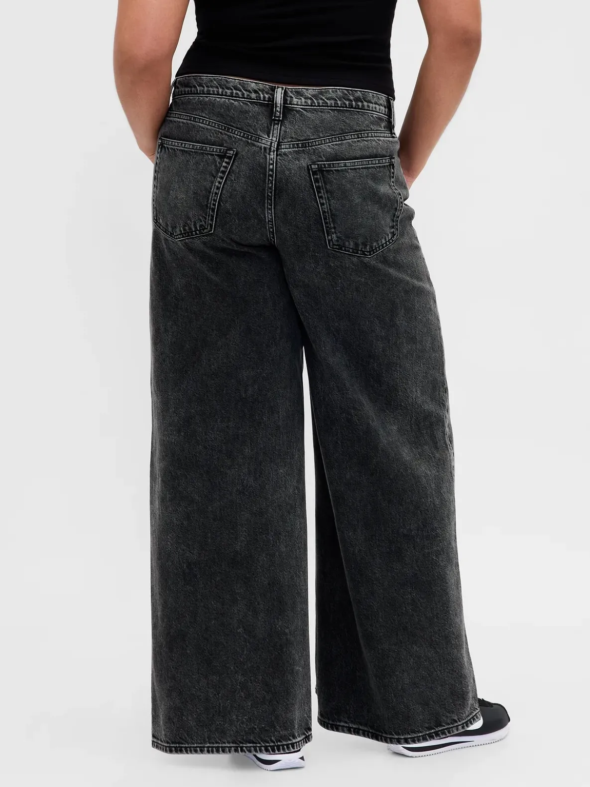 Mid Rise UltraSoft Baggy Jeans