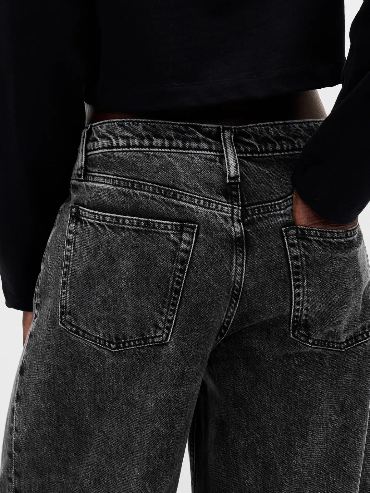 Mid Rise UltraSoft Baggy Jeans