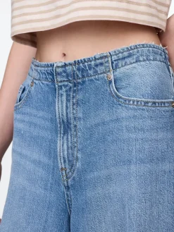 Mid Rise UltraSoft Baggy Jeans