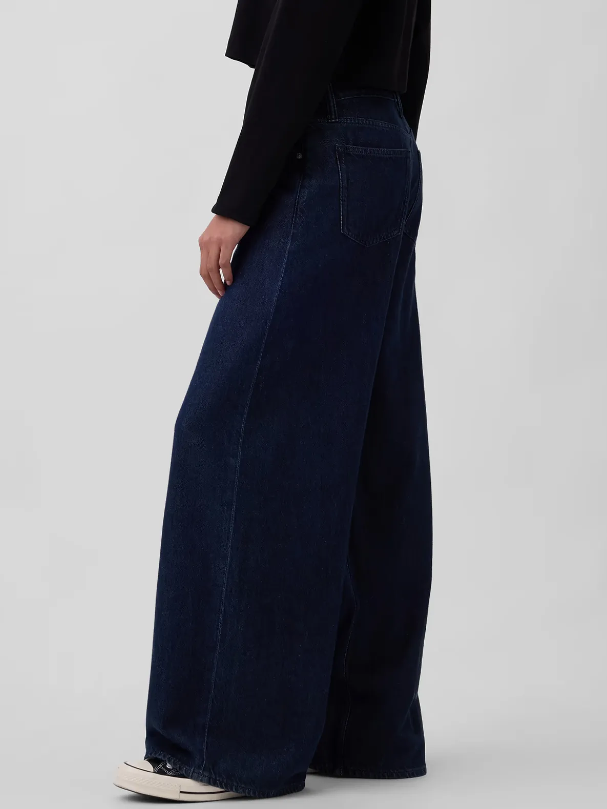 Mid Rise UltraSoft Baggy Jeans