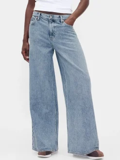 Mid Rise UltraSoft Baggy Jeans