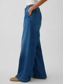 Mid Rise UltraSoft Easy Baggy Jeans