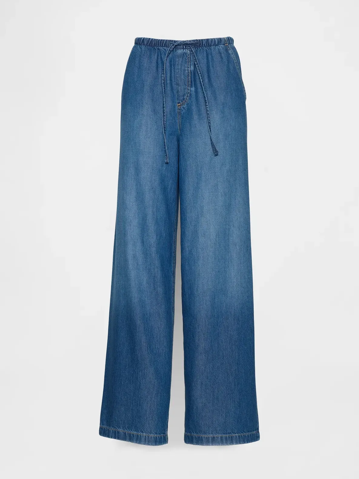 Mid Rise UltraSoft Easy Baggy Jeans