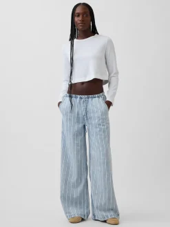 Mid Rise UltraSoft Easy Baggy Jeans