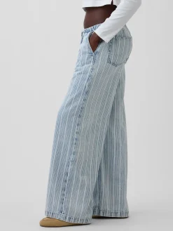 Mid Rise UltraSoft Easy Baggy Jeans