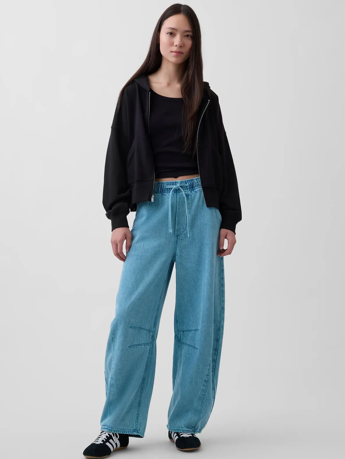 Mid Rise UltraSoft Easy Horseshoe Jeans
