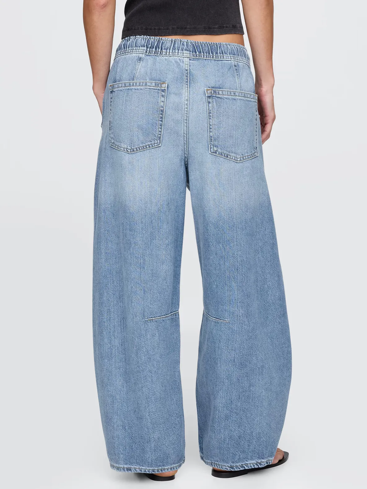 Mid Rise UltraSoft Easy Horseshoe Jeans
