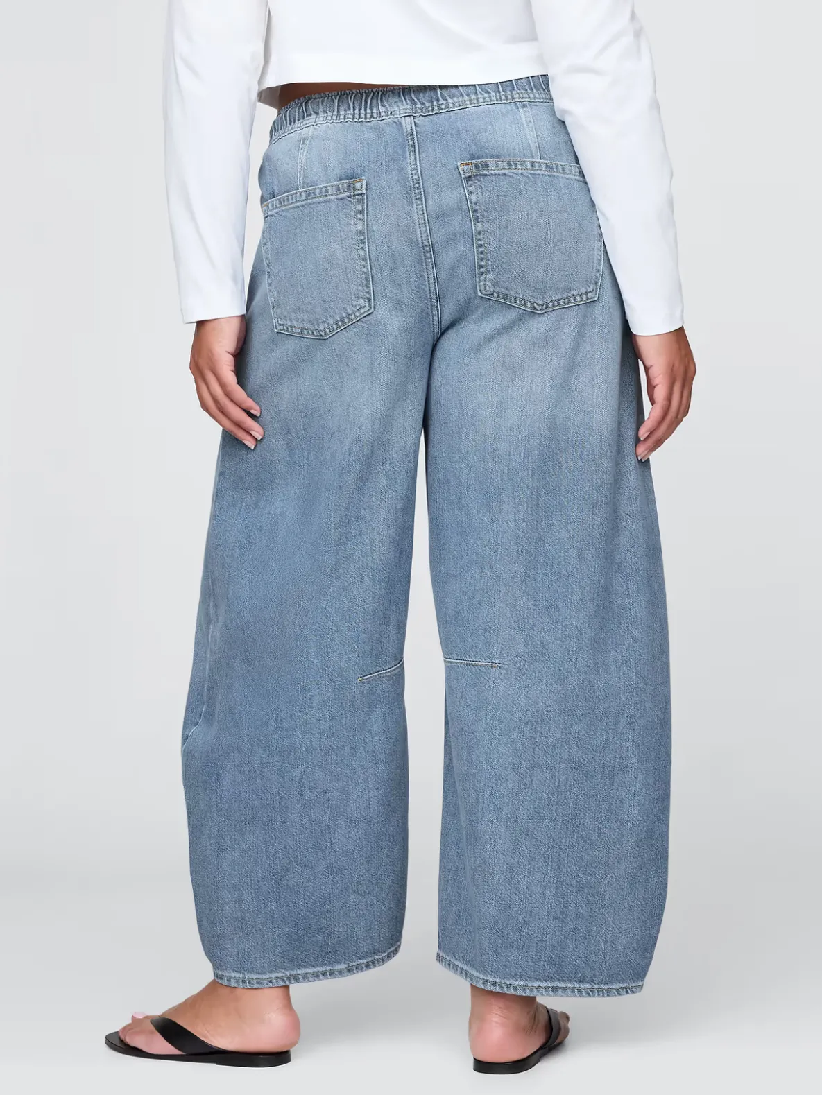 Mid Rise UltraSoft Easy Horseshoe Jeans
