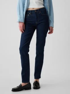 Mid Rise Vintage Slim Jeans