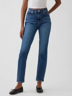 Mid Rise Vintage Slim Jeans