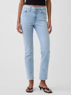 Mid Rise Vintage Slim Jeans